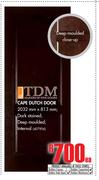 TDM Cape Dutch Door-2032mm x 813mm Each