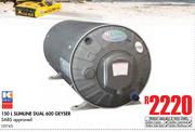 Kwikot 150Ltr Slimline Dual 600 Geyser
