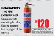 Intasafety 1Kg Fire Extinguisher