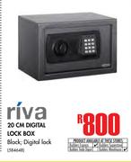 Riva 20cm Digital Lock Box
