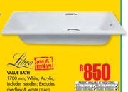 Libra Value Bath-1700mm