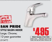 San Pride Style Basin Mixer