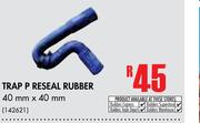 Trap P Reseal Rubber-40mm x 40mm