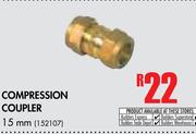 Compression Coupler 15mm