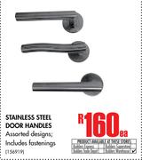 Stainless Steel Door Handles-Each