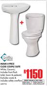 Betta Miami 4 Piece Close Coupe Suite