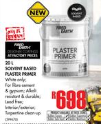 Fired Earth 20Ltr Solvent Based Plaster Primer