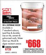 Fired Earth 20Ltr Extreme Roof