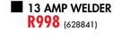 Disston 130 AMP Welder 