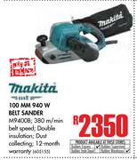 Makita 100MM 940W Belt Sander M9400B
