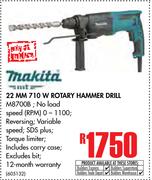 Makita 22MM 710W Rotary Hammer Drill MB700B