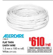Aberdare Flat Twin Earth Wire-Per Roll