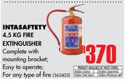 Instasafety 4.5Kg Fire Extinguisher