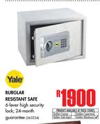 Yale Burglar Resistant Safe