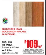 Birch Ash Tile Range-Per Sqm