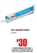 PVC Solvent Weld