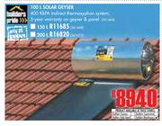 Builders Pride 150Ltr Solar Geyser