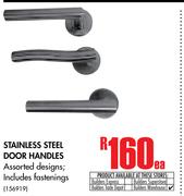 Stainless Steel Door Handles-Each