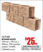 Retainer Block-13.75Kg Each