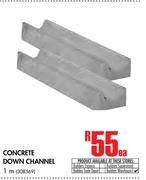 Concrete Down Channel-1m Each