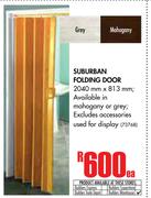 Suburban Folding Door-2040mm x 813mm Each