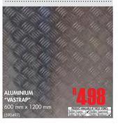 Aluminium Vastrap-600mm x 1200mm
