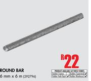 Round Bar-6mm x 6m