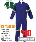 Ross Reflective Conti Suit & Gloves