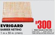 Evrigard Barrier Netting 1m x 50 M