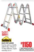 Builders Multi-Step Ladder