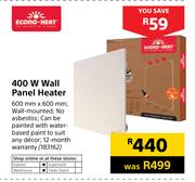Econo Heat 400W Wall Panel Heater-600 mm x 600 mm
