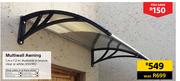 Multiwall Awning-1m x 1.2m