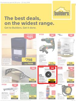 Builders Inland : The Best Deals On The Widest Range (26 June - 22 July 2018), page 1