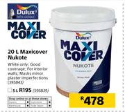 Dulux Maxicover Nukote-20Ltr