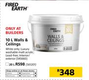 Fired Earth Walls & Ceilings-20Ltr