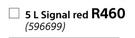 Fired Earth Gloss Enamel Solvent Based Signal Red-5Ltr