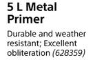 Fired Earth Metal Primer-5Ltr