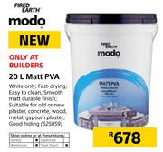 Fired Earth Matt PVA-20Ltr