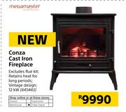 Megamaster Conzaa Cast Iron Fireplace