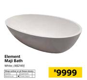 Element Maji White Bath