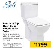 Solo Bermuda Top Flush Close Couple Toilet Suite