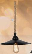 Bright Star Pendant Rope PEN 586 Black