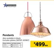 Bright Star Pendants-Each