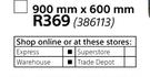 Dirt Trapper Door Mat (900mm x 600mm)-Each