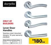 Dortello Lever Door Handles-Each
