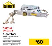 Builders 2-Lever Lock
