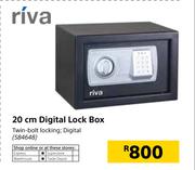 Riva 20cm Digital Lock Box