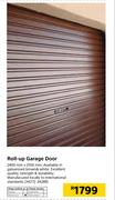 Roll-Up Garage Door