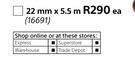 Coppertube (22mm x 5.5m)-Each