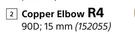 Builders Copper Elbow